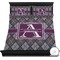 Knit Argyle Bedding Set (Queen) - Duvet