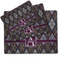 Knit Argyle Dog Food Mat - MAIN (sm, med, lrg)