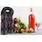 Knit Argyle Double Wine Tote - LIFESTYLE (new)