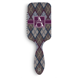 Knit Argyle Hair Brushes (Personalized)