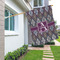 Knit Argyle House Flags - Single Sided - LIFESTYLE