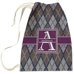 Knit Argyle Laundry Bag - Large (Personalized)