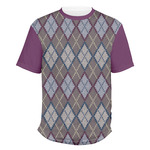 Knit Argyle Men's Crew T-Shirt