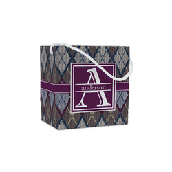Knit Argyle Party Favor Gift Bags - Gloss (Personalized)