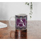 Knit Argyle Personalized Coffee Mug - Lifestyle