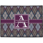 Knit Argyle Door Mat (Personalized)