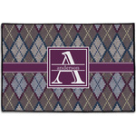 Knit Argyle Door Mat - 36"x24" (Personalized)