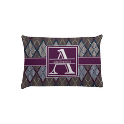 Knit Argyle Pillow Case - Toddler (Personalized)