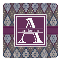 Knit Argyle Square Decal (Personalized)