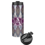 Knit Argyle Stainless Steel Skinny Tumbler (Personalized)