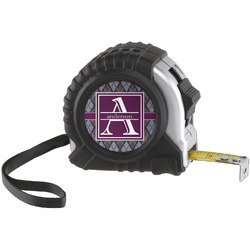 Knit Argyle Tape Measure (25 ft) (Personalized)
