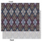 Knit Argyle Tissue Paper - Heavyweight - Large - Front & Back