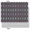 Knit Argyle Tissue Paper - Lightweight - Large - Front & Back