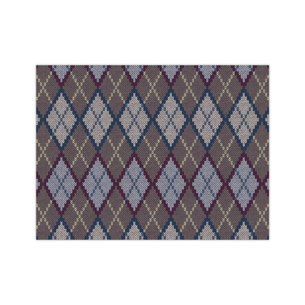 Custom Knit Argyle Medium Tissue Papers Sheets - Lightweight