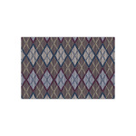 Knit Argyle Small Tissue Papers Sheets - Lightweight