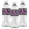 Knit Argyle Water Bottle Labels - Front View