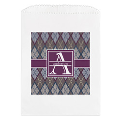 Knit Argyle Treat Bag (Personalized)