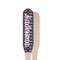 Knit Argyle Wooden Food Pick - Paddle - Single Sided - Front & Back