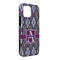 Knit Argyle iPhone 13 Pro Max Tough Case - Angle