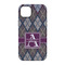 Knit Argyle iPhone 14 Pro Tough Case - Back