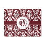 Maroon & White 5' x 7' Patio Rug (Personalized)