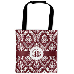 Maroon & White Auto Back Seat Organizer Bag (Personalized)