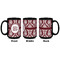 Maroon & White Coffee Mug - 15 oz - Black APPROVAL