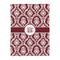 Maroon & White Duvet Cover - Twin - Front