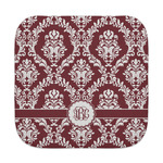 Maroon & White Face Towel (Personalized)