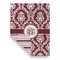 Maroon & White Garden Flags - Large - Double Sided - FRONT FOLDED