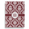 Maroon & White House Flags - Double Sided - FRONT