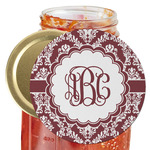 Maroon & White Jar Opener (Personalized)