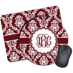 Maroon & White Mouse Pad (Personalized)