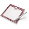 Maroon & White Notepad - Main