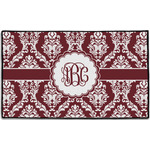 Maroon & White Door Mat - 60"x36" (Personalized)