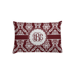 Maroon & White Pillow Case - Toddler (Personalized)