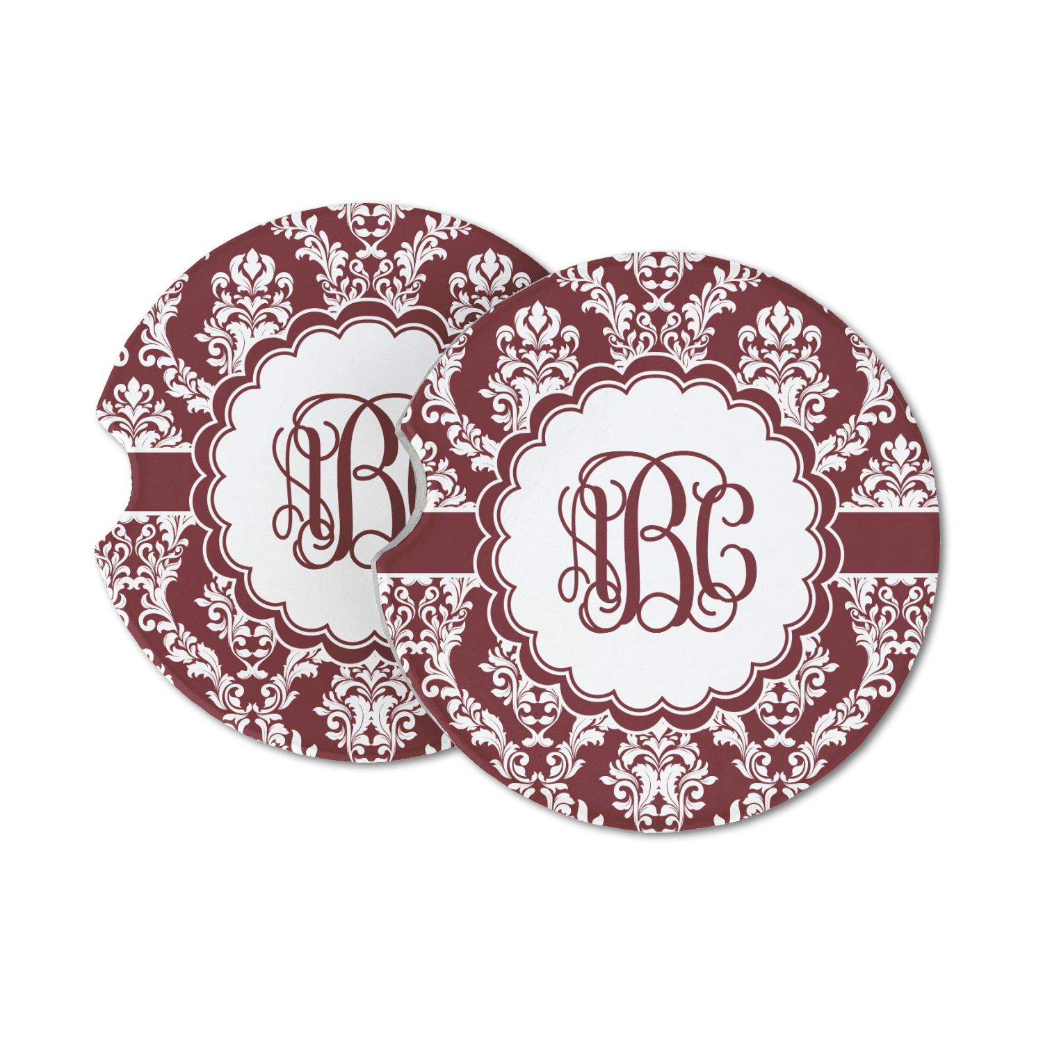 Personalized Car Coasters set of 2