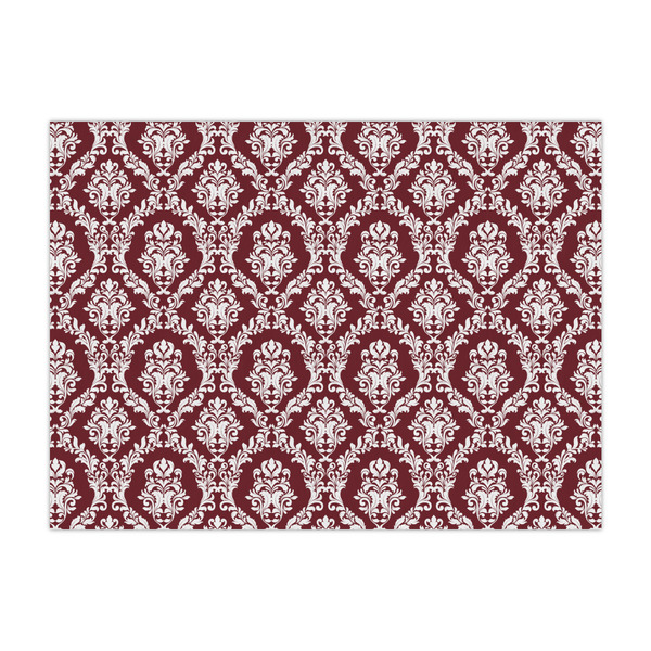 Custom Maroon & White Tissue Paper Sheets