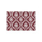 Maroon & White Tissue Paper - Lightweight - Small - Front