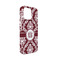 Maroon & White iPhone 13 Mini Case - Angle