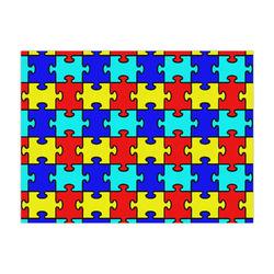 Autism Puzzle Large Tissue Papers Sheets - Heavyweight