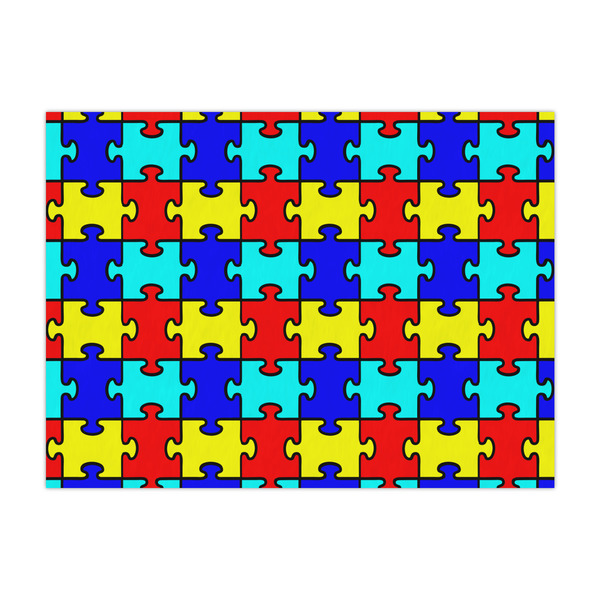 Custom Autism Puzzle Large Tissue Papers Sheets - Heavyweight