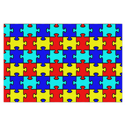 Autism Puzzle X-Large Tissue Papers Sheets - Heavyweight
