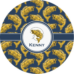 Fish Multipurpose Round Labels - 1" (Personalized)