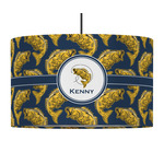 Fish 12" Drum Pendant Lamp - Fabric (Personalized)