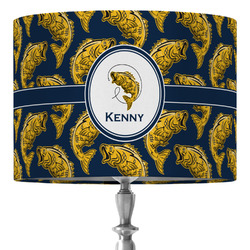 Fish 16" Drum Lamp Shade - Fabric (Personalized)