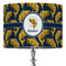 Fish 16" Drum Lampshade - ON STAND (Fabric)