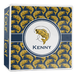 Fish 3-Ring Binder - 2 inch (Personalized)