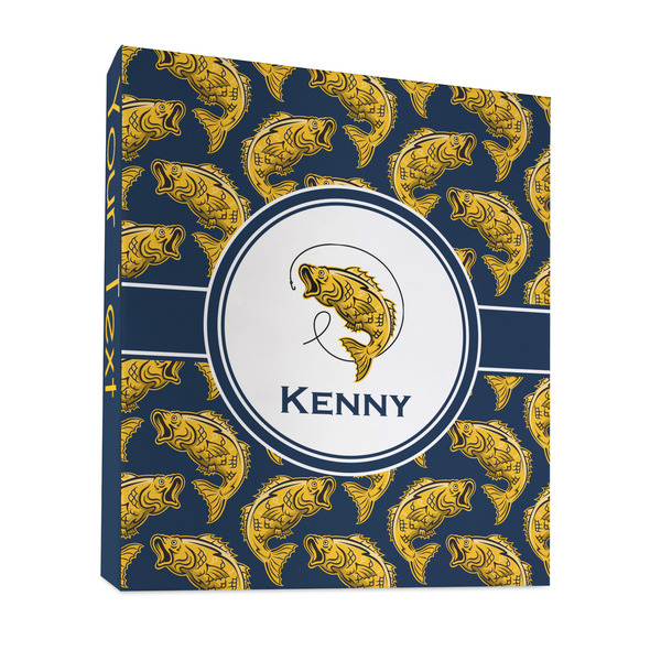 Custom Fish 3 Ring Binder - Full Wrap - 1" (Personalized)