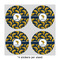 Fish 4" Multipurpose Round Labels - Sheet